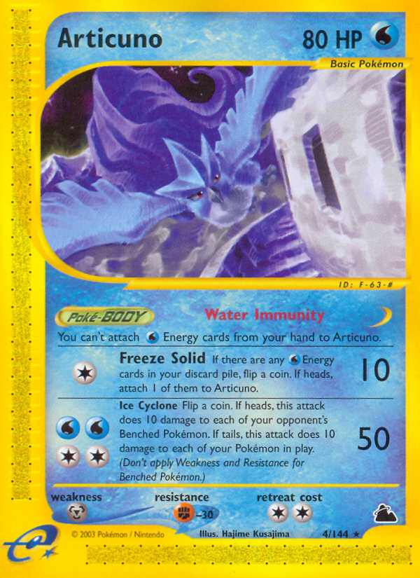 Articuno (4/144) [Skyridge] | Good Games Modbury