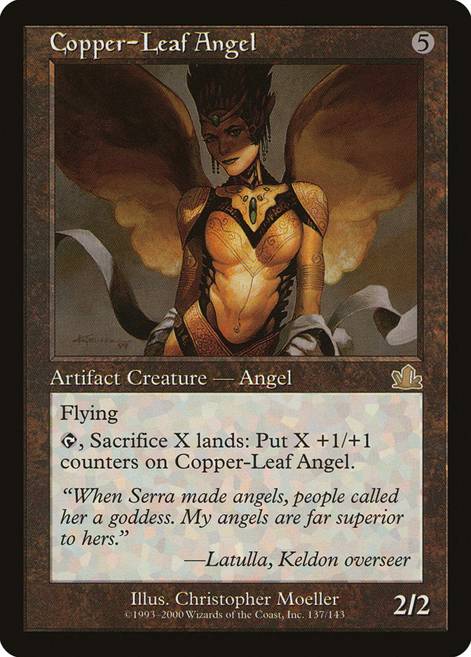 Copper-Leaf Angel [Prophecy] | Good Games Modbury