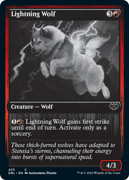 Lightning Wolf [Innistrad: Double Feature] | Good Games Modbury