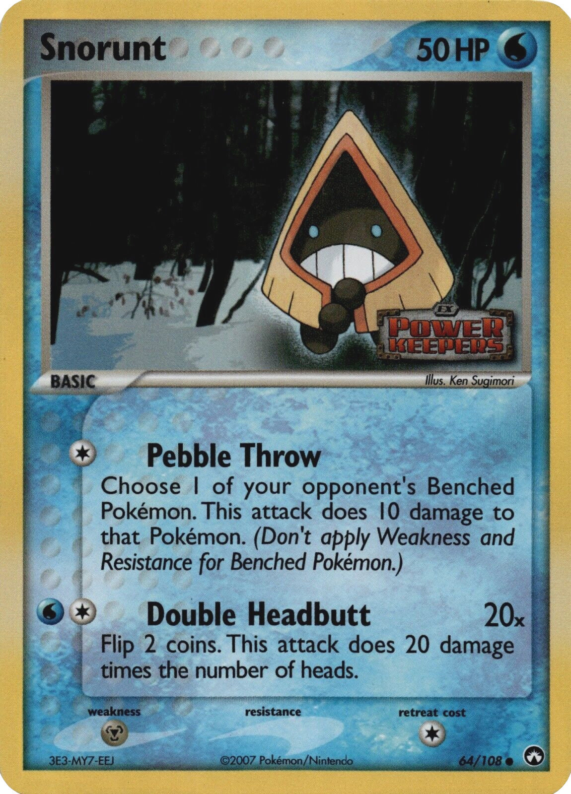 Snorunt (64/108) (Stamped) [EX: Power Keepers] | Good Games Modbury