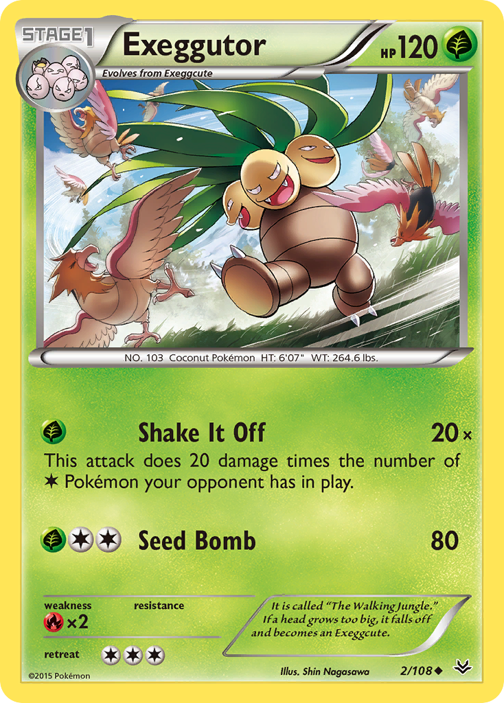 Exeggutor (2/108) [XY: Roaring Skies] | Good Games Modbury