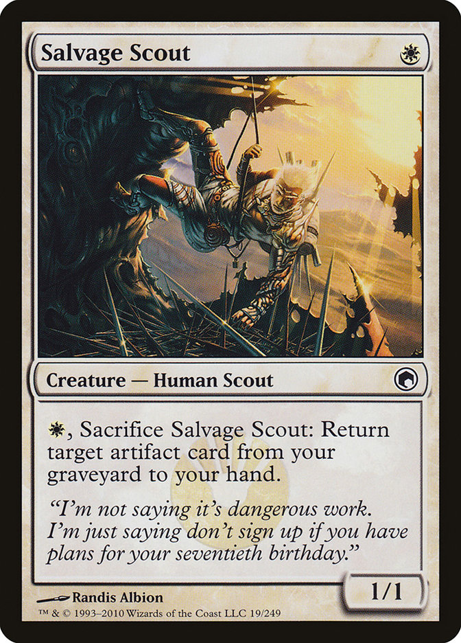 Salvage Scout [Scars of Mirrodin] | Good Games Modbury