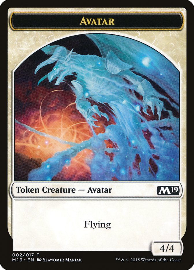 Avatar Token [Core Set 2019 Tokens] | Good Games Modbury