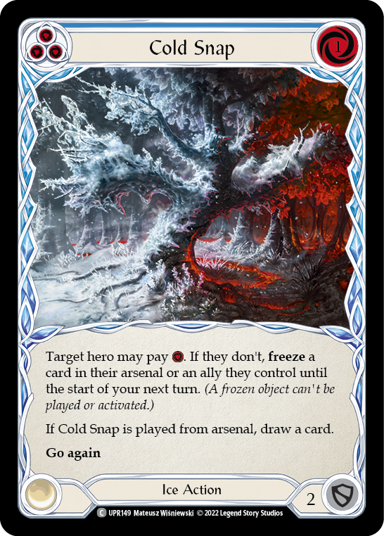 Cold Snap (Blue) [UPR149] (Uprising) | Good Games Modbury