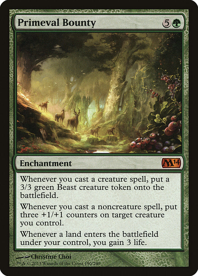 Primeval Bounty [Magic 2014] | Good Games Modbury