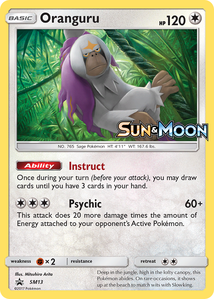 Oranguru (SM13) [Sun & Moon: Black Star Promos] | Good Games Modbury