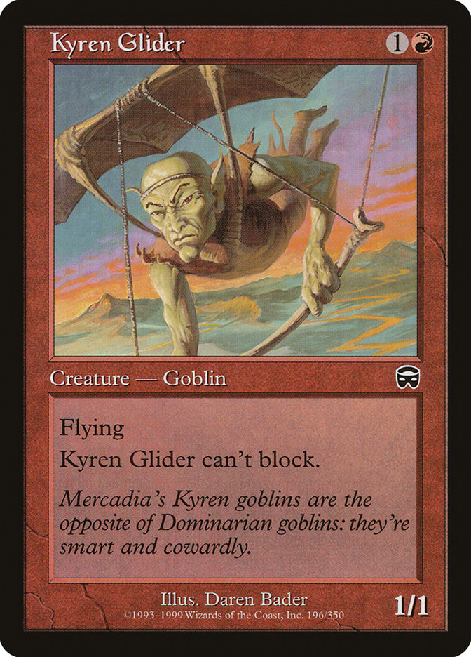 Kyren Glider [Mercadian Masques] | Good Games Modbury