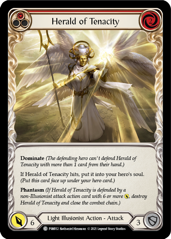 Herald of Tenacity [PSM012] (Monarch Prism Blitz Deck) | Good Games Modbury