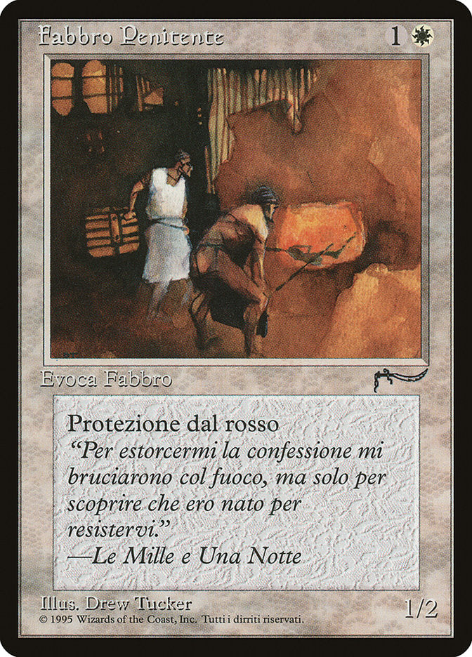 Repentant Blacksmith (Italian) - "Fabbro Penitente" [Rinascimento] | Good Games Modbury