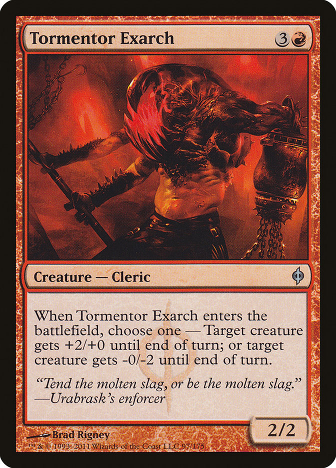 Tormentor Exarch [New Phyrexia] | Good Games Modbury