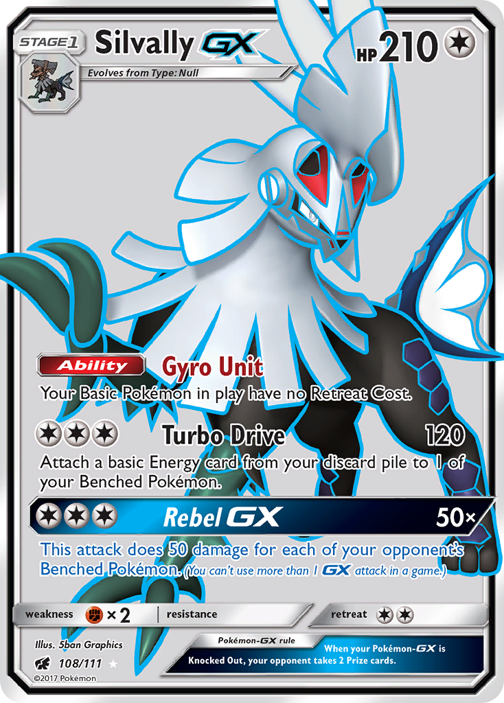 Silvally GX (108/111) [Sun & Moon: Crimson Invasion] | Good Games Modbury
