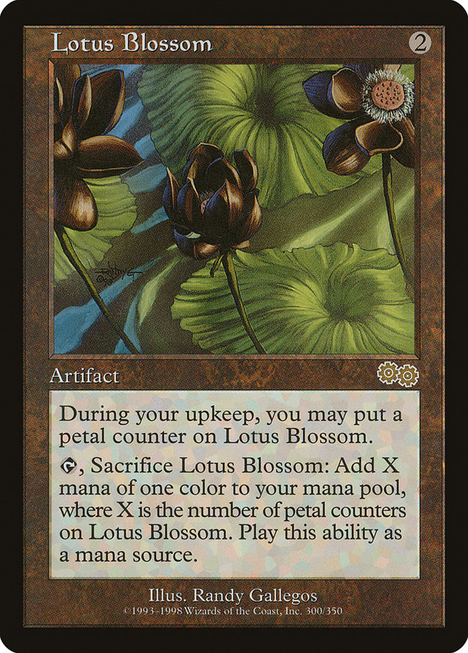 Lotus Blossom [Urza's Saga] | Good Games Modbury