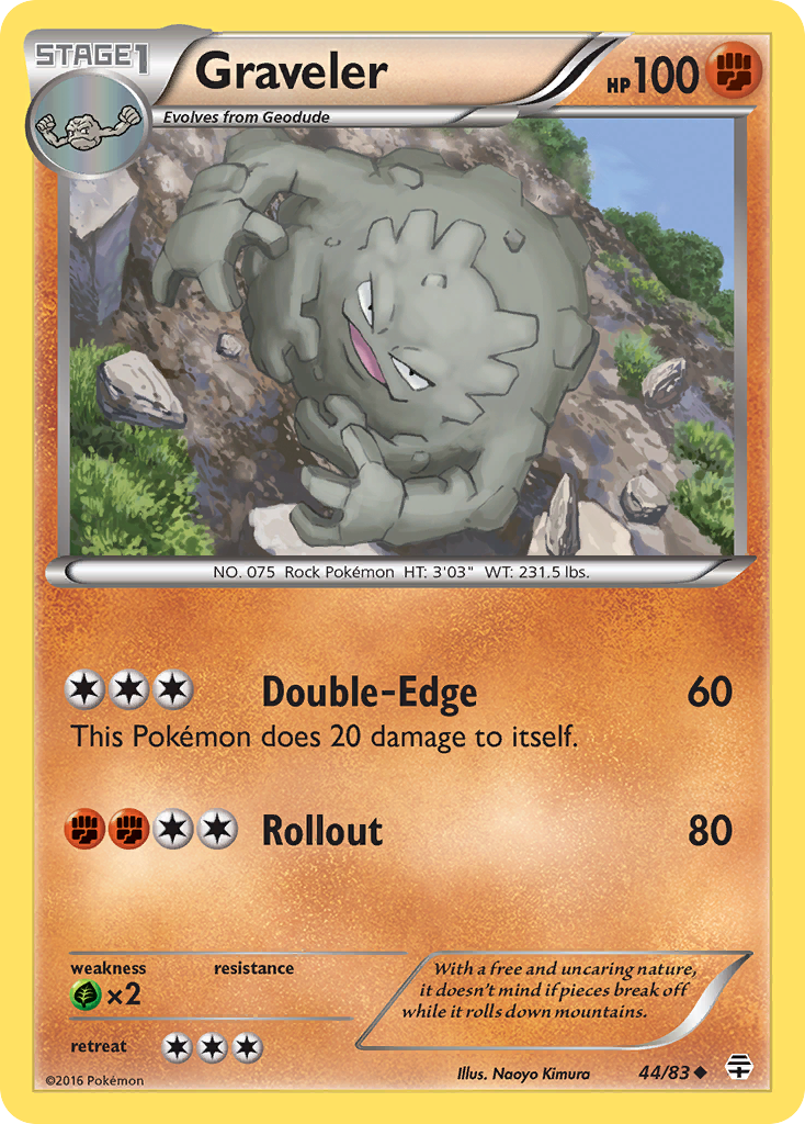 Graveler (44/83) [XY: Generations] | Good Games Modbury