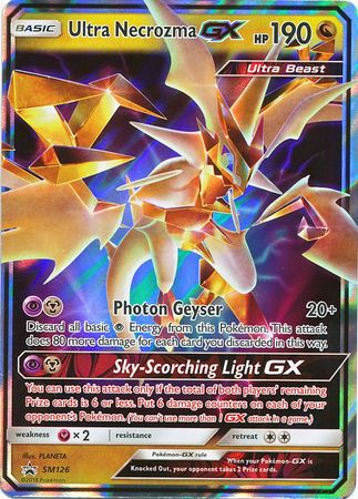 Ultra Necrozma GX (SM126) (Jumbo Card) [Sun & Moon: Black Star Promos] | Good Games Modbury