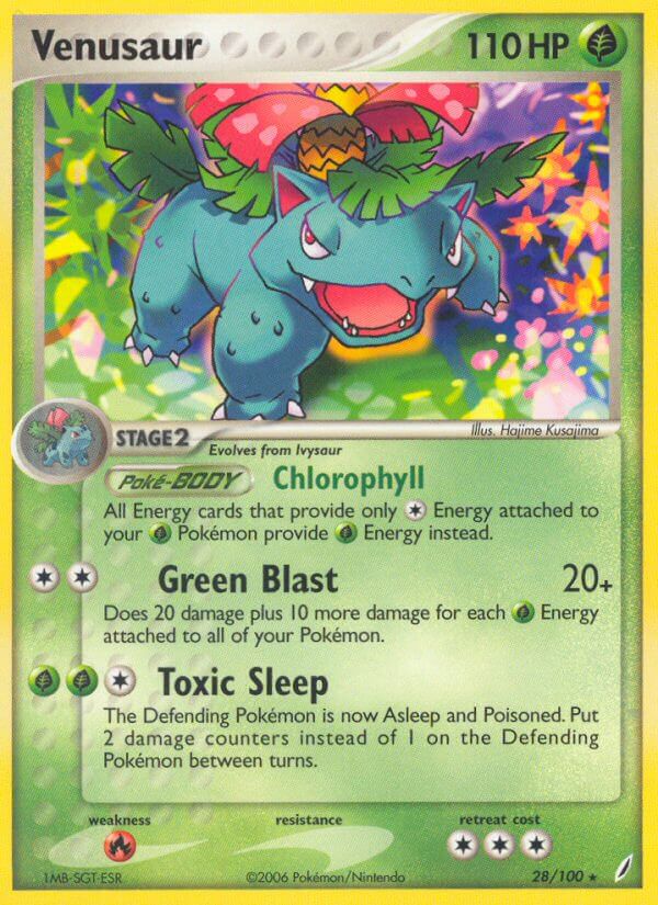 Venusaur (28/100) (Theme Deck Exclusive) [EX: Crystal Guardians] | Good Games Modbury