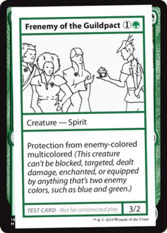 Frenemy of the Guildpact (2021 Edition) [Mystery Booster Playtest Cards] | Good Games Modbury