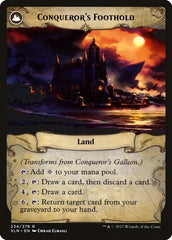 Conqueror's Galleon // Conqueror's Foothold [Ixalan] | Good Games Modbury