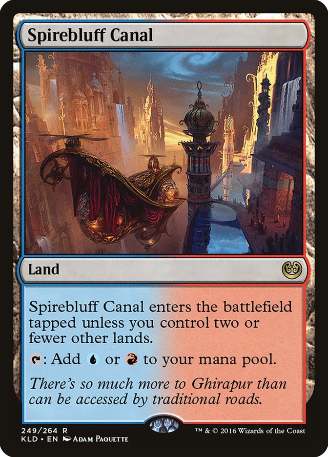 Spirebluff Canal [Kaladesh] | Good Games Modbury