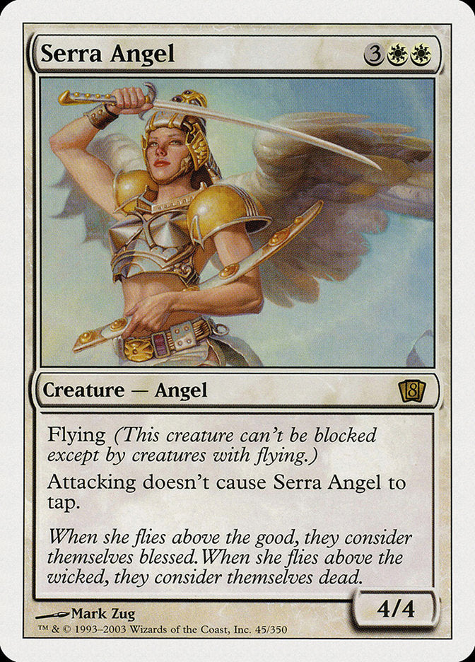 Serra Angel [Eighth Edition] | Good Games Modbury