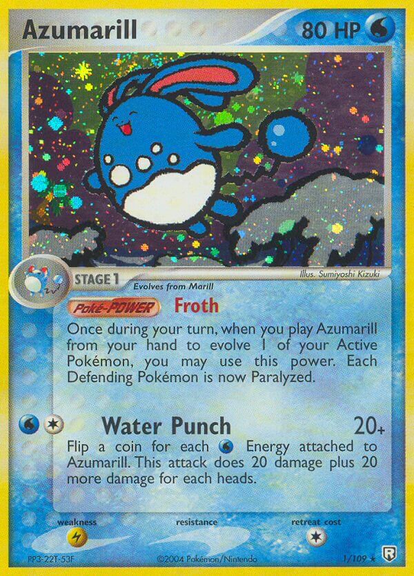 Azumarill (1/109) (Theme Deck Exclusive) [EX: Team Rocket Returns] | Good Games Modbury