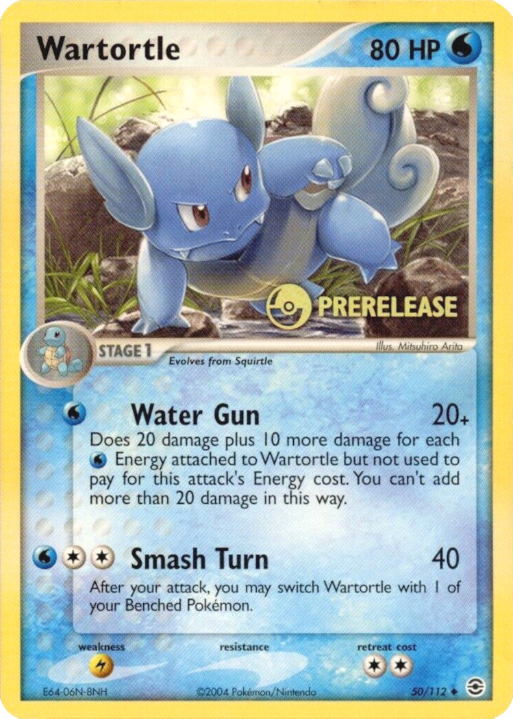 Wartortle (50/112) (Prerelease) [EX: FireRed & LeafGreen] | Good Games Modbury