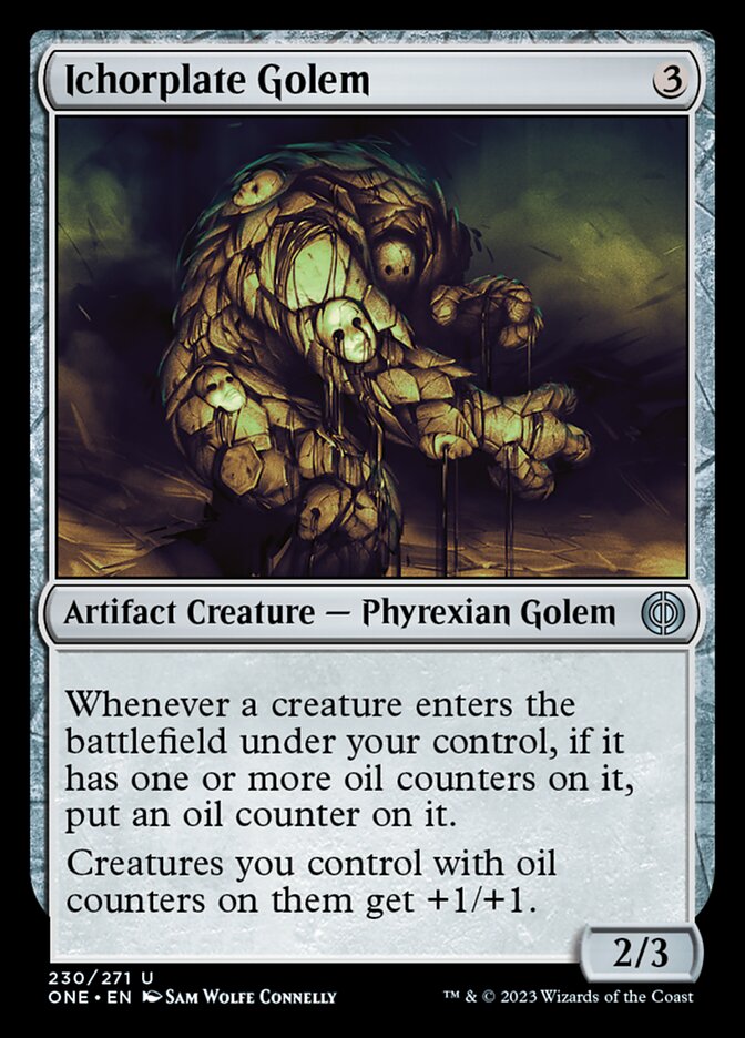 Ichorplate Golem [Phyrexia: All Will Be One] | Good Games Modbury