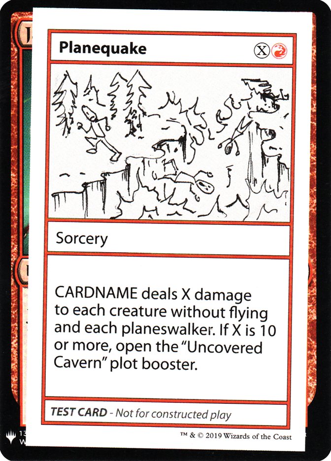 Planequake [Mystery Booster Playtest Cards] | Good Games Modbury