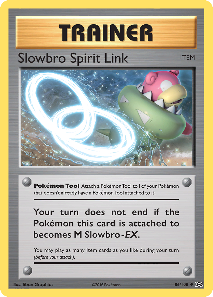 Slowbro Spirit Link (86/108) [XY: Evolutions] | Good Games Modbury