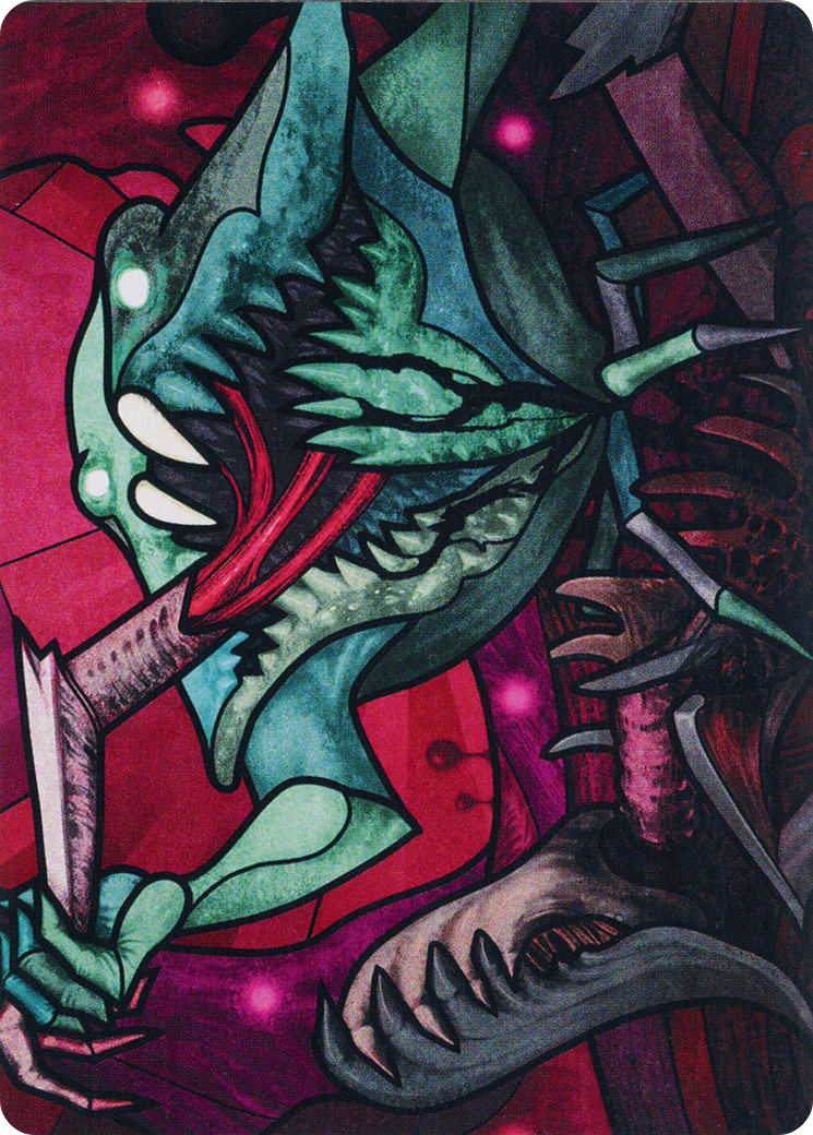 Yargle, Glutton of Urborg Art Card [March of the Machine Art Series] | Good Games Modbury