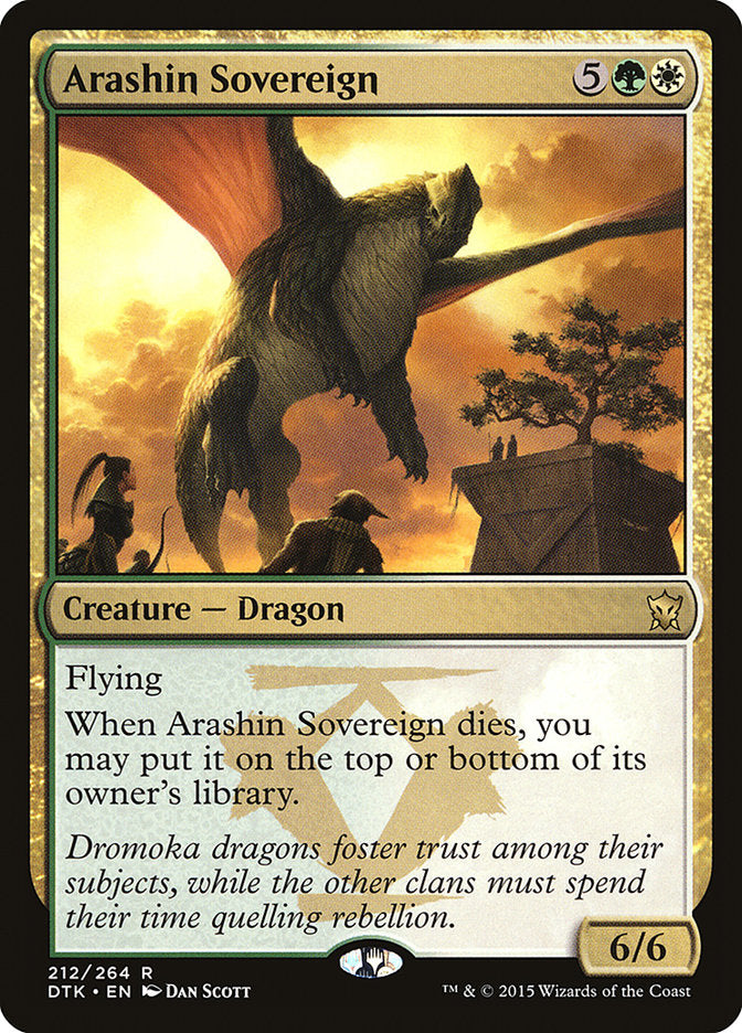 Arashin Sovereign [Dragons of Tarkir] | Good Games Modbury