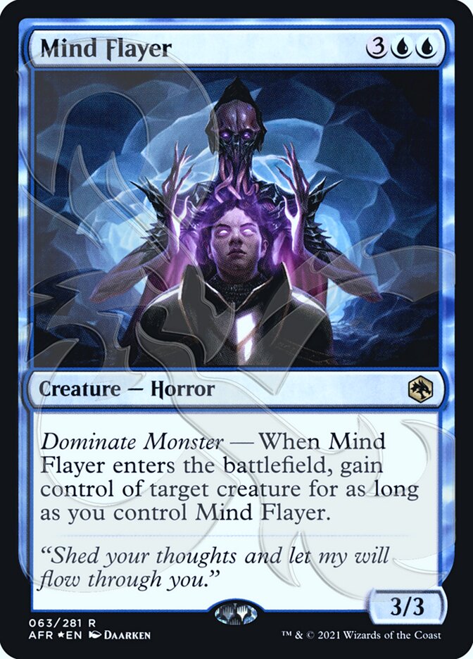 Mind Flayer (Ampersand Promo) [Dungeons & Dragons: Adventures in the Forgotten Realms Promos] | Good Games Modbury