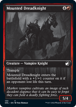 Mounted Dreadknight [Innistrad: Double Feature] | Good Games Modbury