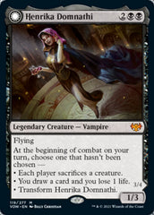 Henrika Domnathi // Henrika, Infernal Seer [Innistrad: Crimson Vow] | Good Games Modbury