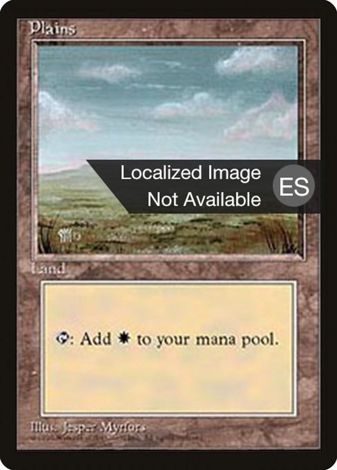 Plains (C) [Fourth Edition (Foreign Black Border)] | Good Games Modbury