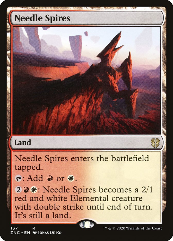 Needle Spires [Zendikar Rising Commander] | Good Games Modbury