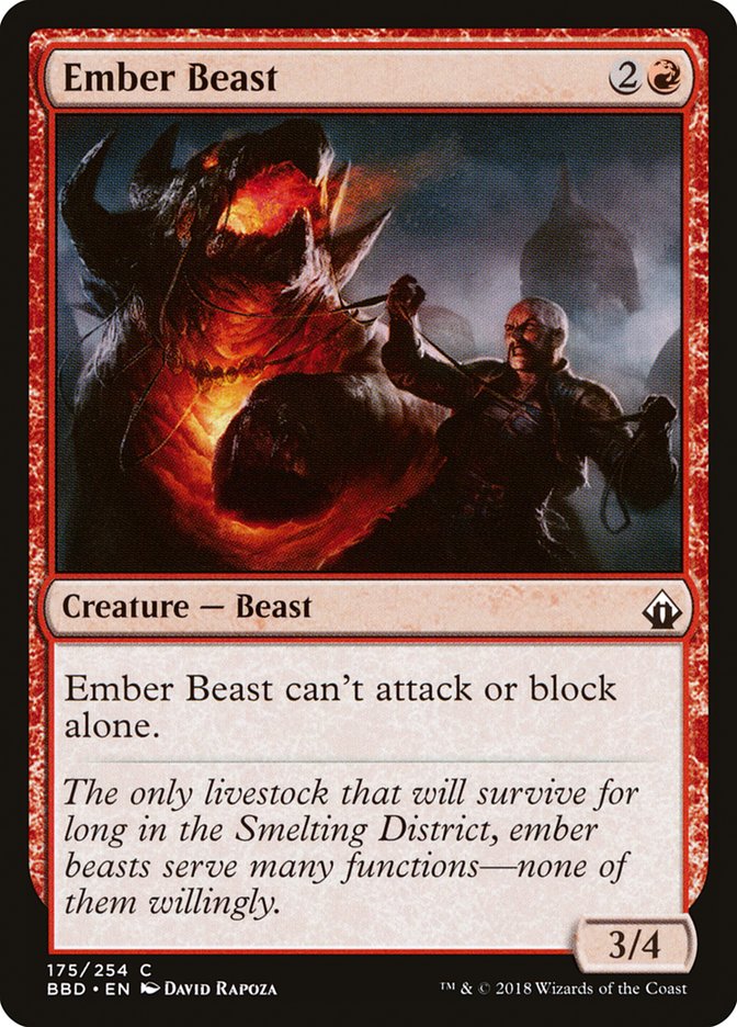 Ember Beast [Battlebond] | Good Games Modbury