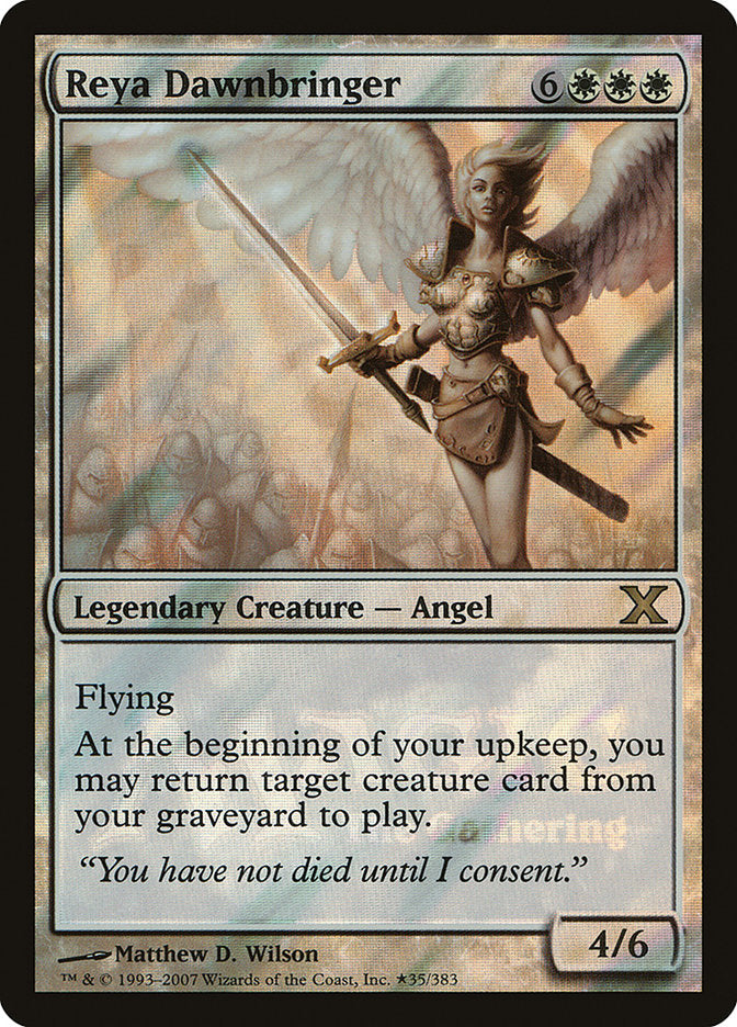 Reya Dawnbringer [Tenth Edition Prerelease Promos] | Good Games Modbury