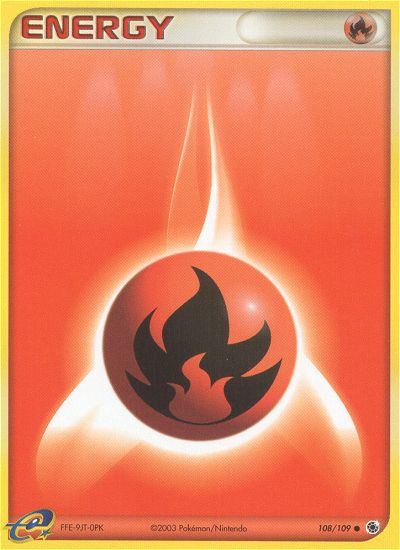 Fire Energy (108/109) [EX: Ruby & Sapphire] | Good Games Modbury