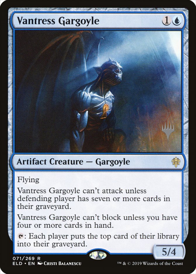 Vantress Gargoyle (Promo Pack) [Throne of Eldraine Promos] | Good Games Modbury