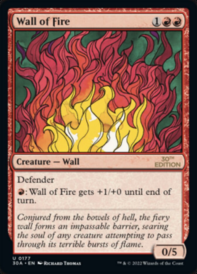 Wall of Fire [30th Anniversary Edition] | Good Games Modbury