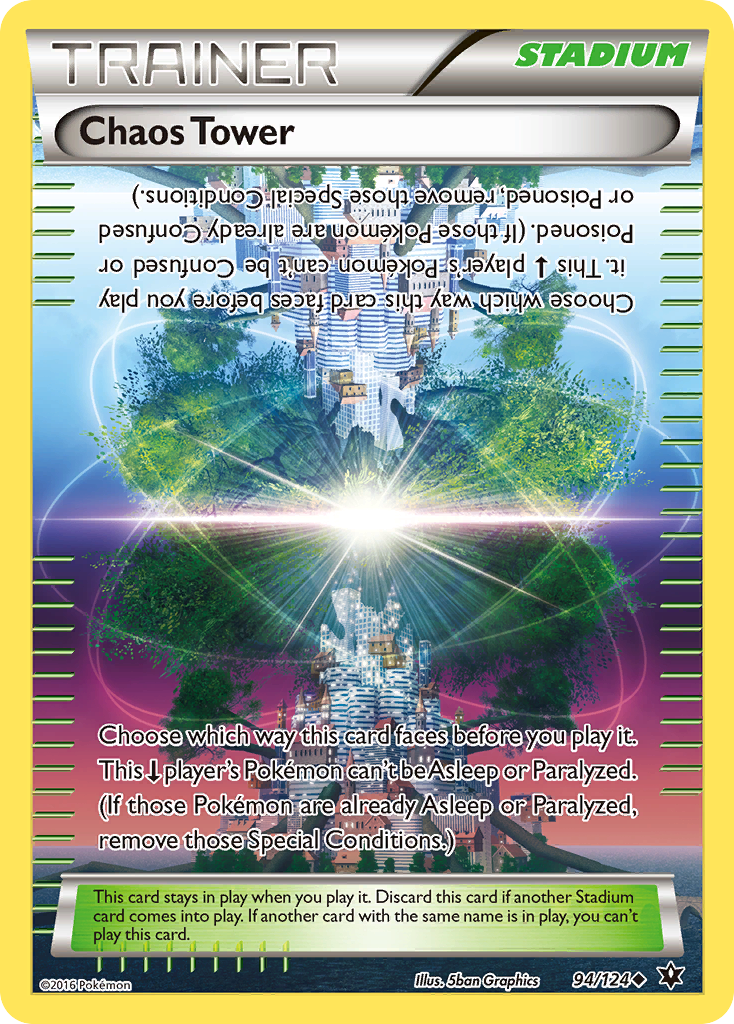 Chaos Tower (94/124) [XY: Fates Collide] | Good Games Modbury