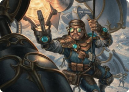 Powerstone Engineer Art Card [The Brothers' War Art Series] | Good Games Modbury