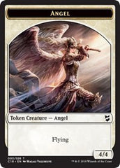 Angel // Cat Double-Sided Token [Commander 2018 Tokens] | Good Games Modbury