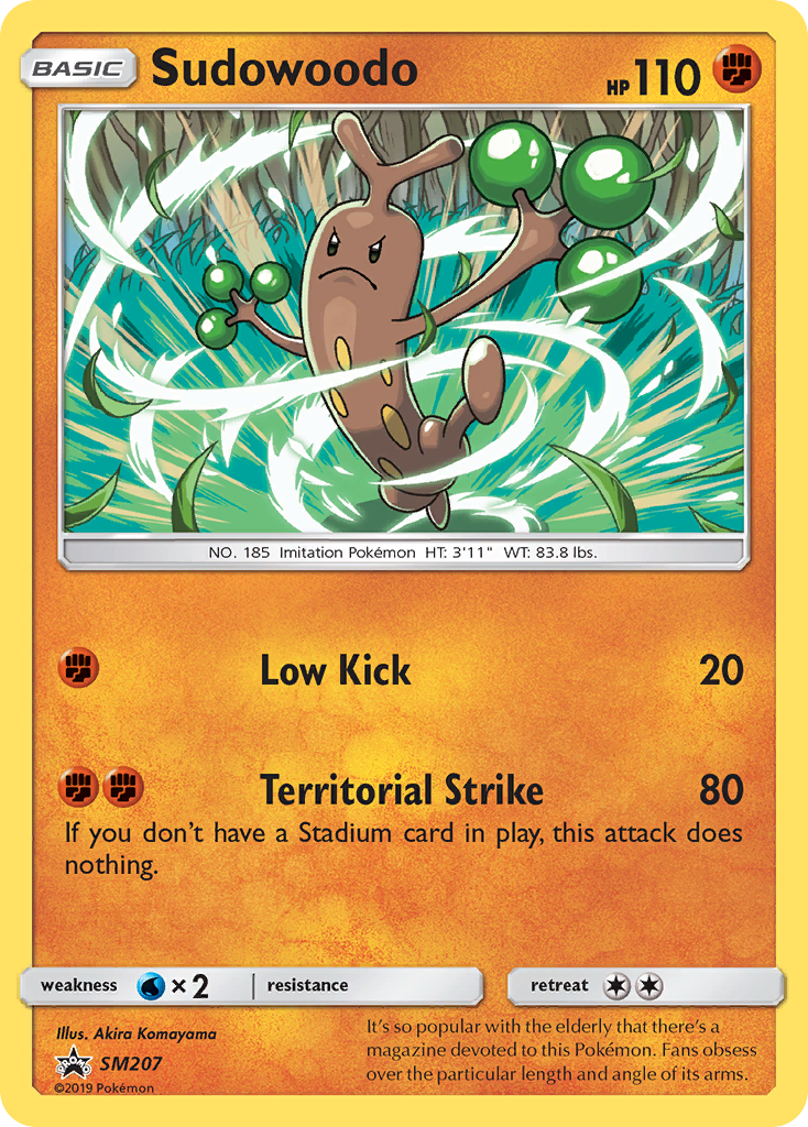 Sudowoodo (SM207) [Sun & Moon: Black Star Promos] | Good Games Modbury