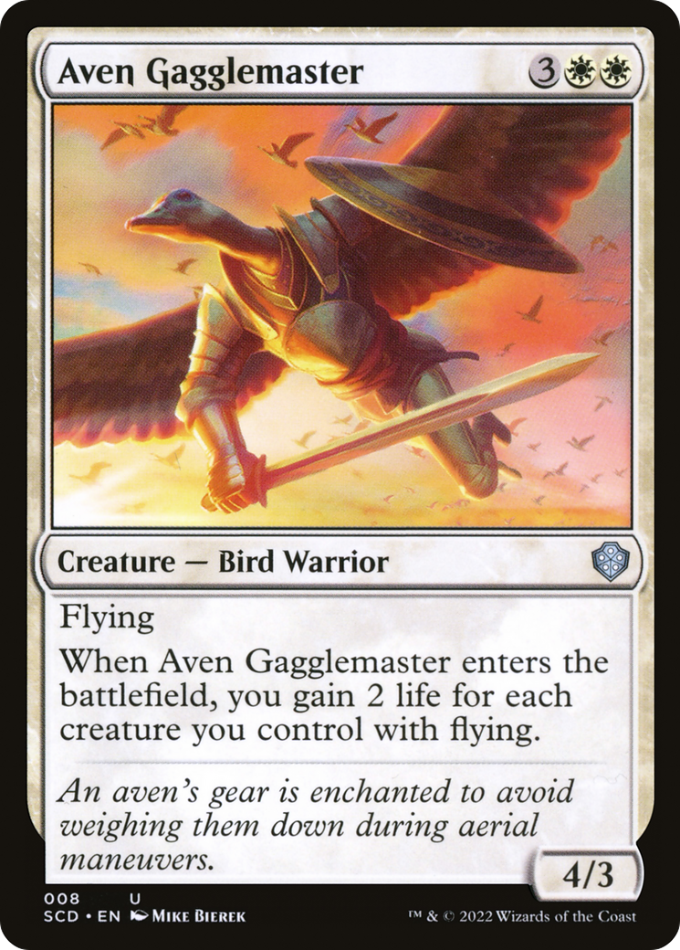 Aven Gagglemaster [Starter Commander Decks] | Good Games Modbury