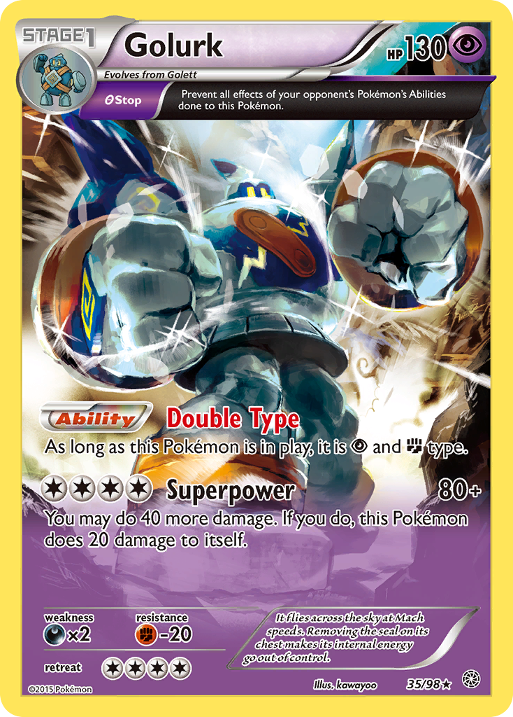 Golurk (35/98) [XY: Ancient Origins] | Good Games Modbury