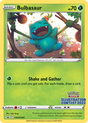 Bulbasaur (SWSH303) (Illustration Contest 2022) [Sword & Shield: Black Star Promos] | Good Games Modbury