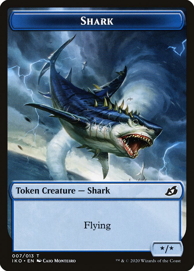 Shark // Shark Double-Sided Token [Pioneer Challenger Decks 2022] | Good Games Modbury