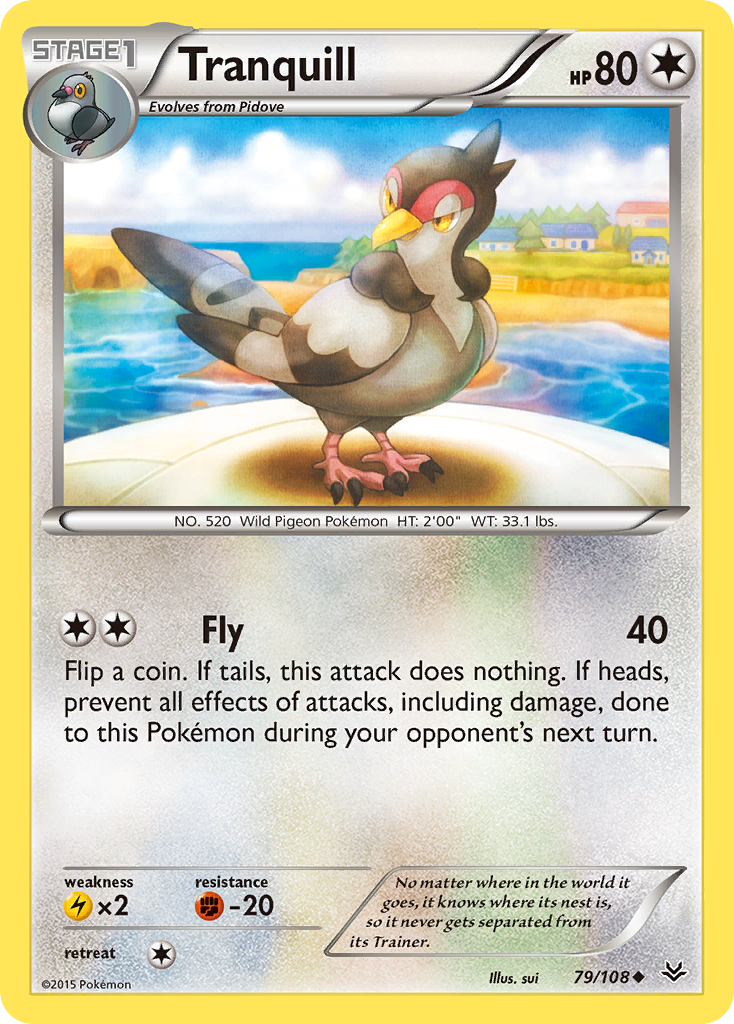 Tranquill (79/108) [XY: Roaring Skies] | Good Games Modbury