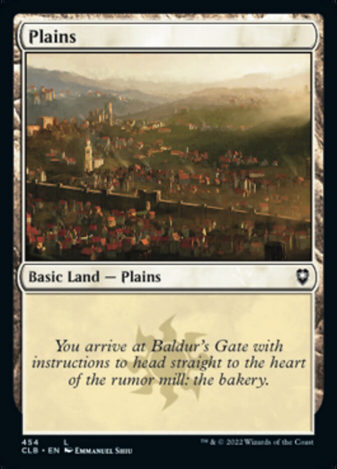 Plains (454) [Commander Legends: Battle for Baldur's Gate] | Good Games Modbury